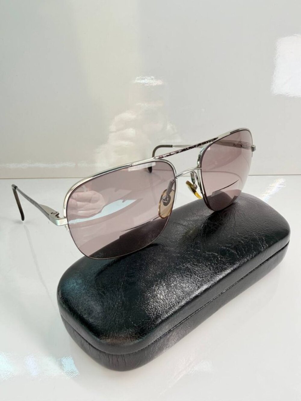 Blueprints Trace Eyeglasses | Tinted Lenses | Made in Italy | Hard Case Included
